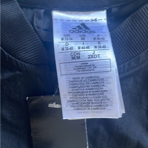 NWT Zoe Saldana Adidas Windbreaker (Medium) - Picture 3 of 3